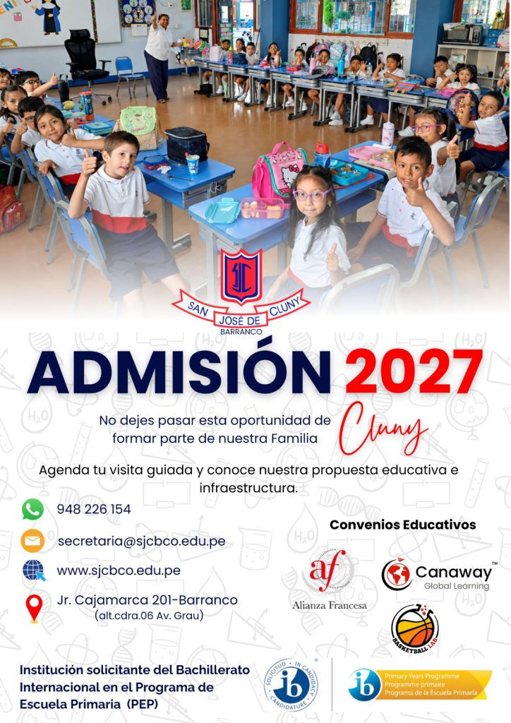 Admision 2027