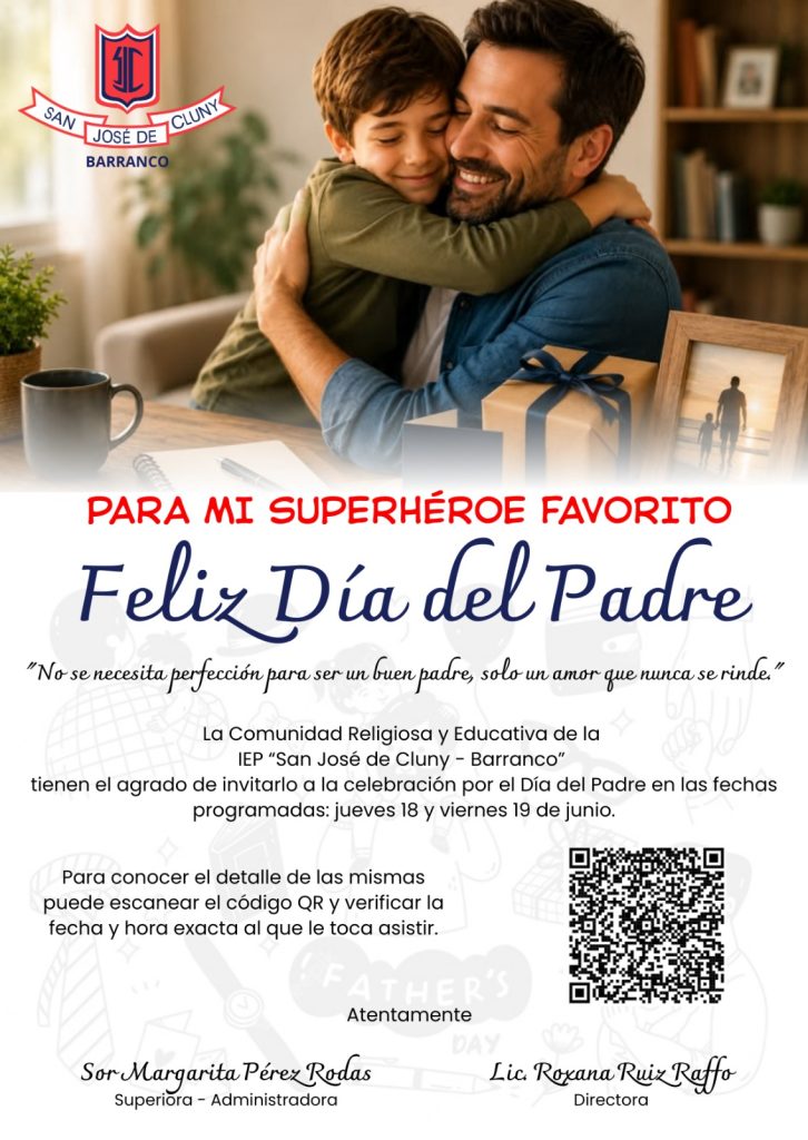 Invitacion del Día del Padre 2026